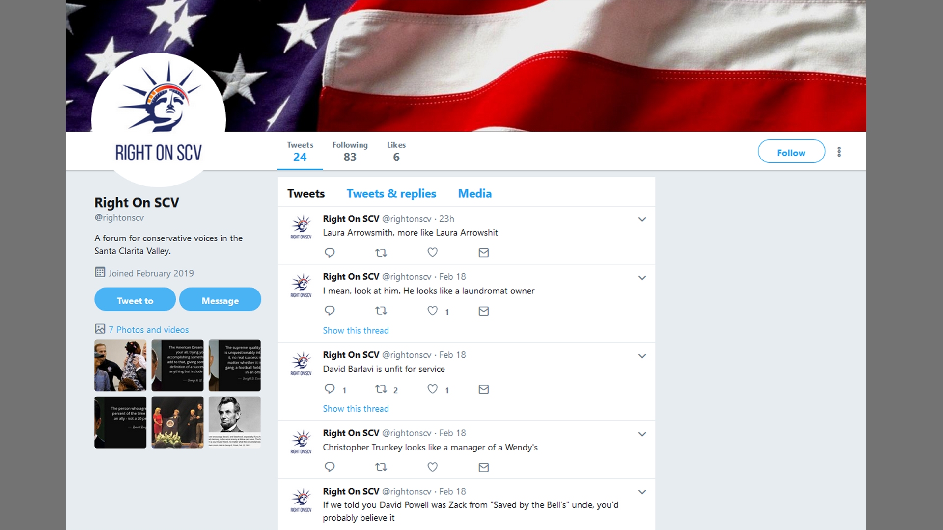 RightOnSCV relaunches following hiatus, promises to be more inclusive with its harassment of Saugus Union School District Board Members