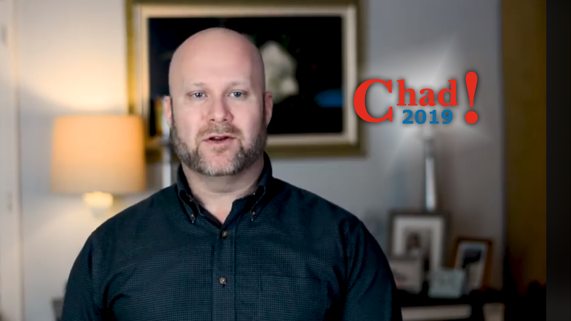 Bald, Middle Aged White Male Named Chad Announces Run for President of Local Democrat Club